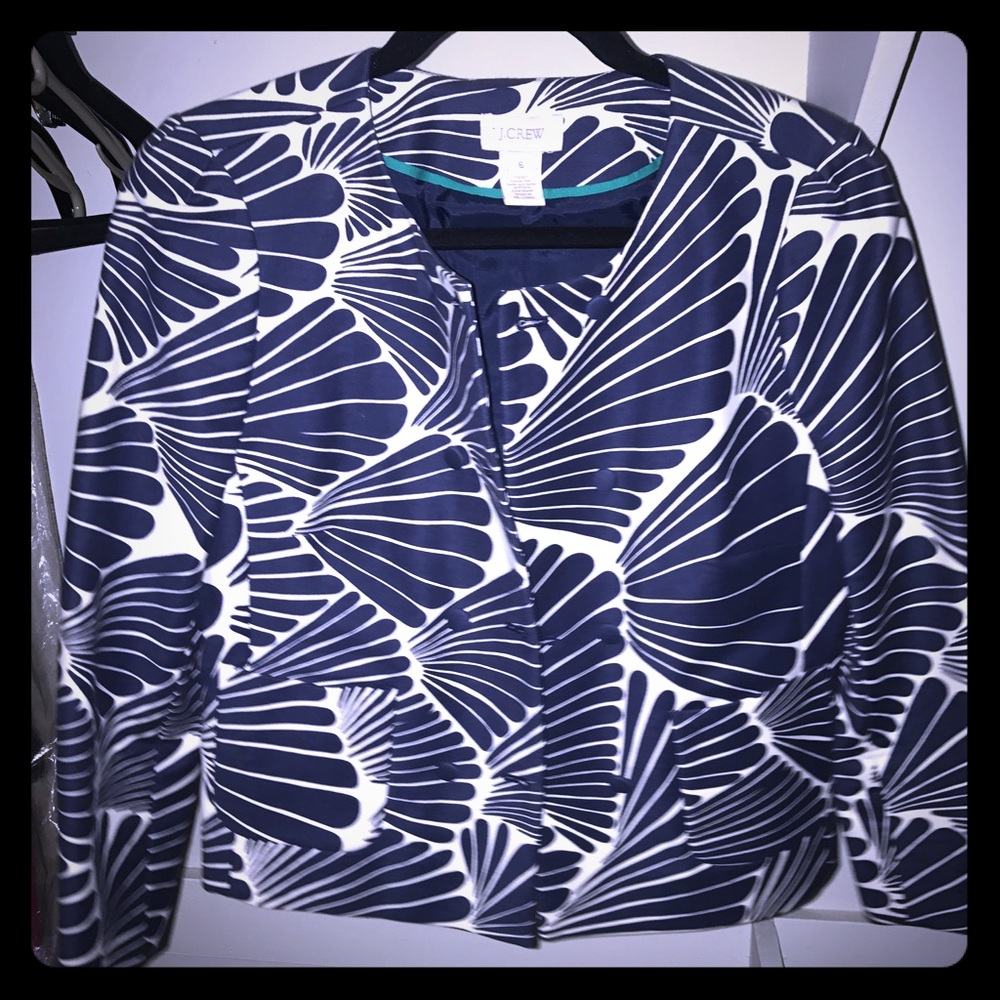 J. Crew Fanfare cropped jacket